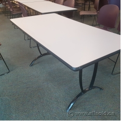 Steelcase Folding Laminated Modular Boardroom Training Table